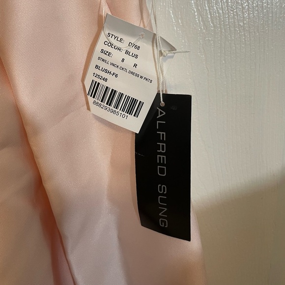 ALFRED SUNG Blush Midi Dress - Picture 5 of 7